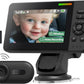 Wireless Baby Car Camera with 1080P Advanced Night Vision and 32H Battery, No Wi-Fi Needed Easy Setup Car Baby Monitor with Video Recording Adjustable Angle, Newborns Travel Essentials Gifts
