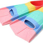 Kids Swim Fins,Short Kids Fins Youth Swimming Flippers for Lap Swimming Training for Children Girls Boys Beginners