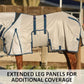 Schneiders Soft Interlock Mesh II Attached Neck Euro Bellyband Leg Shield Horse Fly Sheet | 80% UV Protection | SilverTek Lining