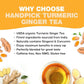 HANDPICK, Organic Turmeric Ginger Tea, 100 Eco-Conscious Tea Bags | Caffeine Free, Gluten Free, Non-GMO | 100% Pure Herbal Blend - Savory & Spicy