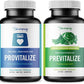 BB Company Slim Gut Bundle | Menopause Prebiotics and Probiotics for Women | Gut Vitamins for Digestive Health | Supports Joint Health & Sexy Midsection | Provitalize & Previtalize | 30 Day Supply