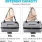 MIER Large Waterproof Duffel Bag Rolltop Dry Backpack Duffle Bags for Kayaking, Rafting, Boating, Swimming, Camping, Travel, Gym, Beach, 60L/80L