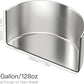 1Gallon Double Layer 304 Stainless Steel Dog Bowl - Insulated & Durable | Non-Slip Base | Easy to Clean | BPA-Free Safe Dog Water Bowl[128oz for Large Giant Breeds]