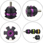 ZSHJGJR Archery Stackable Bow Stabilizer Ball Reduce Shock Absorber Balance Bar Vibration Damper Silencer for Recurve Compound Bow Hunting Shooting