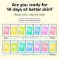 I DEW CARE Glass Skin Facial Sheet Mask Variety Pack - Let's Get Sheet Faced | 14 Days Facial Masks Set, Moisturizing Face Masks Skincare, Korean Face Mask, Hydrating Collagen Face Mask, 14 Count