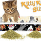 Kitty Kick Stix 15" Catnip Kicker Toy – Set of 2 | Handmade in USA | Interactive Cat & Kitten Toy | Durable Kicker Packed with 100% Potent Catnip for All Breeds (Light/Dark Mix)