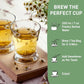 HANDPICK, Good Night Tea Bags (100 Count) Night Time Herbal Tea | Caffeine Free | Floral Blend - Lavender, Chamomile, Peppermint | Natural Tea, Perfect for Bedtime
