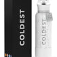 Coldest Insulated Water Bottle with Straw Lid - Stainless Steel Metal Insulated Bottle for Men & Women (Carrara Marble, 40 oz)