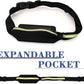 2 Pcs Running Belt for Men and Women, Slim Running Belt, Reflective Waterproof Double Pocket Design, Suitable for Running, Cycling, Mountaineering and Other Sports (Blue, Green)