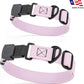 Dogline Biothane Waterproof Dog Collar with Herm Sprenger Stainless Steel Quick Release Buckle – Heavy Duty Tactical Durable Collar for Dogs – Comfortable and Safe Pet Collar, W 3/4" L 12-19", Pastel