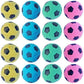 Foam Sponge Soccer Ball Cat Toy Interactive Cat Toys Independent Pet Kitten Cat Exrecise Toy Balls for Real Cats Kittens, Soft, Bouncy and Noise Free (24 Pack)