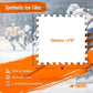 Ice Hockey Home Training Kit: 10 Pcs Synthetic Ice Tiles + 4 Puck Stopper edgings + 4 Rebounder Foams – Skating, Stickhandling, Passing & Shooting Drills
