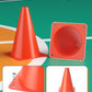 GHB Soccer Cones 7" 9" of 12 24 Pack Disc Soccer Sport Cones Training Field Marker Agility Cones for Basketball, Coaching, Practice Equipment Includes Drills Guide