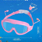 Swim Goggles for Adults, Wide View Anti-Fog & UV Swimming Goggles with Nose Clip & Ear Plugs, No Leak