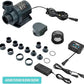 Hygger 2120GPH Quiet Submersible and External 24V Water Pump, with Controller (30%-100% Settings), Powerful Return Pump for Fish Tanks, Aquariums, Ponds, Fountains, Sump, Hydroponics (65W, 18ft)