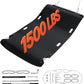 VEVOR Yard Drag Sled, 90 x 46 in, 1500lbs Heavy Duty Utility Sled, HDPE Drag Glider with Ropes & Pull Cables, Hand & Vehicle Use Game Hauler for Firewood Ice Fishing,Compatible with ATVs UTVs Tractors