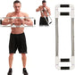 Push Down Bar Machine - Chest Expander at Home Workout Equipment, Arm Exerciser - Portable Spring Resistance Exercise Gym Kit for Home, Travel or Outdoors