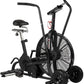 Titan Fitness Fan Bike, Indoor/Outdoor Cycling Exercise Bike with LCD Screen, Stationary Bike for Home Gym, Exercise and Cardio Workout Equipment, Black, 111 LB