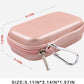 MP3 & MP4 Player Case for SOULCKER/G.G.Martinsen/Grtdhx/iPod Nano/Sandisk Music Player/Sony NW-A45 and Other Music Players with Bluetooth. Fit for Earbuds, USB Cable, Memory Card - Rose Gold