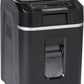 Amazon Basics 200-Sheet Auto Feed Cross Cut Paper Shredder with Pullout Basket, Black