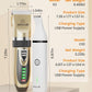 oneisall Dog Clippers and Paw Trimmer Kit 2 in 1 Low Noise Cordless Dog Clippers for Grooming Pet Hair Trimmers for Small and Large Dogs Cats Animals