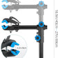 Urban Deco Bike Repair Stand Bench Mount Bike Stand Wall Mounted Bike Work Stand Bicycles Maintenance Rack Bike Clamp for Road Bike,Road Mountain Bike(27 inch)
