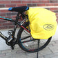 FANWU 50L Bike Panniers Bicycle Commuting Bag Waterproof Saddle Bags with Rain Cover for Bicycle Rear Rack Carrier, Support for Width Less Than 7 inches Bike Rack