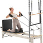 VEVOR Pilates Reformer Machine, Pilates Workout Equipment for Home Gym Studio Use, Pilates Bed with Dual Resistance- Spring & Cord, Reformer Set, Up to 400 LBS