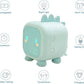 Kids Alarm Clock Girls Green Dinosaur Alarm Clocks with Night Light Bluetooth Digital Alarm Clock for Kids Girls Children
