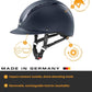 uvex suxxeed Active Horse Riding Helmet for Women & Men, Navy, S-M - Adjustable & Excellent Ventilated Helmet