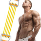 TOCO FREIDO Chest Expander | Arm Training, 5 Tubes Ajustable Arm Strength Trainer, Exercise Resistance Bands for Home Fitness Muscle Training Body Building