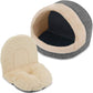 Best Pet Supplies Cozy Cat Cave by - Gray, 17 x 15 x 14
