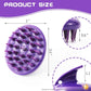 Cat Brush with Soft Rubber Pins, Washable Silicone Pet Brushes for Indoor Cats - Grooming Shedding Massage & Bath, Scratch-Free Removes Hair Mats, Tangles, and Loose Fur for Short to Long Haired