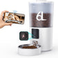 Automatic Cat Feeder with 1080P Camera, Two-Way Audio, APP Timed Auto Control Meals, 6L Dry Food Dispenser, 2.4G / 5G WiFi