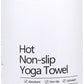 Eunzel Hot Yoga Towel, Super Absorbent Yoga Mat Towel Soft Suede Microfiber Non-Slip Towel for Bikram Pilates and Yoga Mats 72" x 26.5", Navy