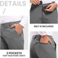 TBMPOY Men's Snow Ski Hiking Pants Waterproof Winter Fleece Lined Pants Camping Skiing Ice Fishing Pants with Belt