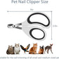 Cats & Dogs Pets Nail Clippers & Trimmers Rabbit Nail Clippers cat Nail Clippers for Indoor Cats cat Claw Clippers with Safety Guard Professional Grooming Tool for Cat Kitten
