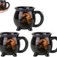 Custom Witch Cauldron Mug, Witch Themed Halloween Coffee Mug, Personalized Witches Brew Halloween Coffee Mug For Women, Besties, Family, Witches Cauldron (3 Pcs)