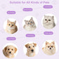 Rechargeable Cat Steam Brush with Mist Spray, 3-in-1 Pet Steam Brush for Long and Short Haired Cats and Small Dogs, Anti-Static, De-Shedding, Detangling, Massage, Purple Cat Design