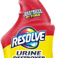 Resolve Urine Destroyer Spray – Pet Stain and Odor Remover, Carpet Cleaner Solution for Cat and Dog Urine, 32 Fl Oz