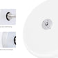 Niteangel Super-Silent Hamster Exercise Wheels: - Quiet Spinner Hamster Running Wheels with Adjustable Stand for Hamsters Gerbils Mice Or Other Small Animals (L, White)