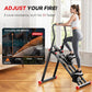 Stair Stepper for Home Gym Exercise, New Version Vertical Climber Machine for Full-Body Workout,Resistance Three-Speed Adjustment, Compact Folding Cardio Exercise Climber