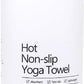 Eunzel Hot Yoga Towel, Super Absorbent Yoga Mat Towel Soft Suede Microfiber Non-Slip Towel for Bikram Pilates and Yoga Mats 72" x 26.5", Pink