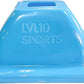 LVL10 Pro Training Cones - 2" Mini Soccer Cones for Sports Training - for Basketball, Football, Basketball and Agility Drills - Soccer Field Markers That Won't Crack, Slide or Fly