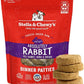 Stella & Chewy's Freeze-Dried Raw Dinner Patties - Absolutely Rabbit Recipe - High Protein Grain-Free Puppy & Dog Food - Perfect For Picky Eaters - 5.5 oz