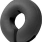 BENCMATE Inflatable Dog Cone Collar Alternative, Soft Dog Cone for Small Medium Large Dogs and Cats, Neck Recovery ECollar Donut Collar After Surgery (Large, Dark Grey)