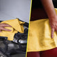 Avalon Towels Terry Bar Mop Towels (Value Pack of 60) Size 14"x17" – Absorbent and Durable, Multipurpose Cleaning Rags, Cotton Cleaning Cloths, Terry Cloth Rags, Reusable Shop Rag (Yellow)