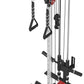 ER KANG Wall Mount Cable Station, Cable Crossover Machine with 18 Positions Dual Pulley System for Home Gym Fitness Equipment