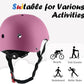 Kids Bike Helmet, Adjustable and Multi-Sport, from Toddler to Youth, 3 Sizes