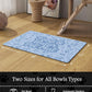 Pet Feeding Mat-Absorbent Dog Mat for Food and Water Bowl-No Stains Quick Dry Water Dispenser Mat-Dog Accessories Pet Supplies-Bowl for Messy Drinkers（Words,23"x34"